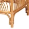 Bali & Pari Materra Modern bohemian Natural Brown Rattan Footstool 239-13578-ZORO - alternate 3